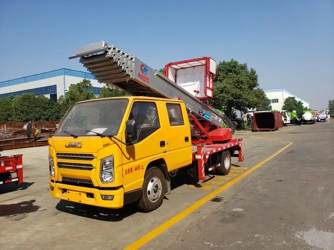 广平县附近云梯车出租 砂石搬运